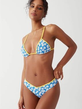 Frankie’s Bikinis - Lumia Triangle Bralette Bikini Top & Enzo Bottom
